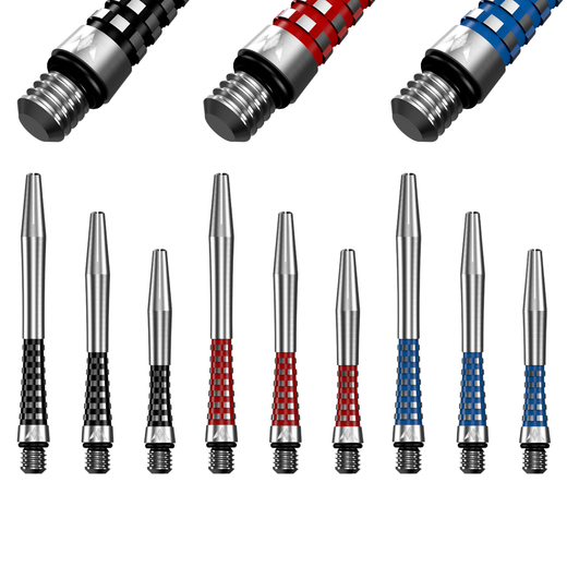 Mission Atom13 Aluminium Shafts - Dart Stems - Two Tone