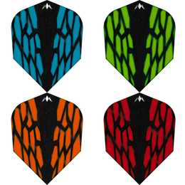 Mission Magma Dart Flights - 100 Micron - No6 Standard