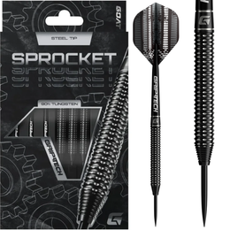 GOAT Sprocket Steel Tip Darts – 90% Tungsten