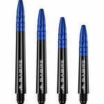Mission Sabre Shafts - Dart Stems - Black - Blue Top