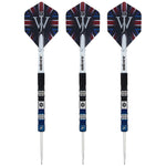 Unicorn James Wade Two-Tone Steel Tip Darts – 90% Tungsten