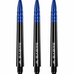 Mission Sabre Shafts - Dart Stems - Black - Blue Top