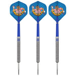 Bullseye Bully Design Steel Tip Darts – 90% Tungsten