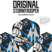 Original Stormtrooper Standard No2 Dart Flights - StormTrooper and Space Craft
