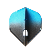 L-Style L1PRO Standard Two Tone Black Dart Flights