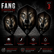 Bullet Fang Standard No2 Dart Flights