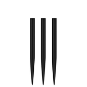 Mission Glide Steel Tip Dart Points - Black