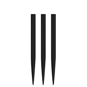 Mission Glide Steel Tip Dart Points - Black