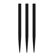 Mission Glide Steel Tip Dart Points - Black