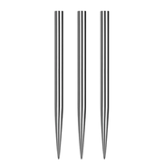 Mission Glide Steel Tip Dart Points - Silver