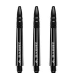 Mission Sabre Shafts - Dart Stems - Black - Black Top