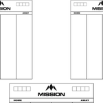 Mission Heavy Duty 501 Drywipe Scoring Board