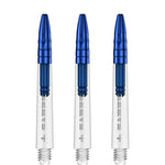 Mission Sabre Shafts - Dart Stems - Clear - Blue Top