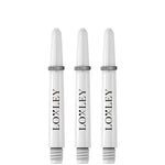 Loxley Nylon Shafts - Dart Stems - White