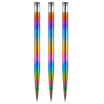 Mission Glide Steel Tip Dart Points - Rainbow