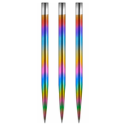 Mission Glide Steel Tip Dart Points - Rainbow