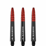 Mission Sabre Shafts - Dart Stems - Black - Red Top