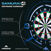 Mission Samurai 4 Dartboard Surround