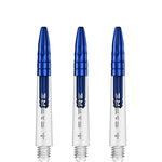 Mission Sabre Shafts - Dart Stems - Clear - Blue Top