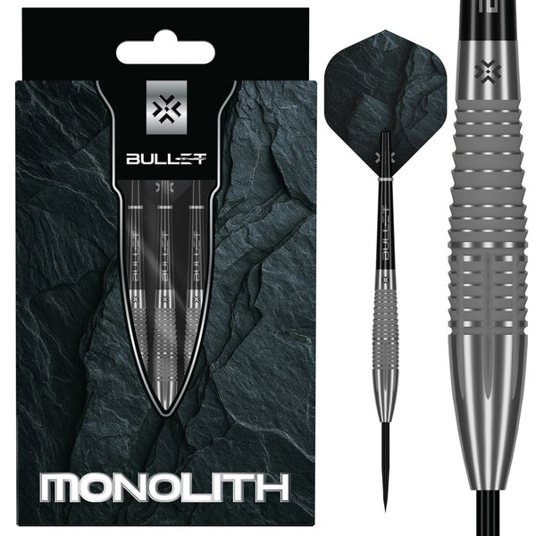 Bullet Monolith Steel Tip Darts - 90% Tungsten