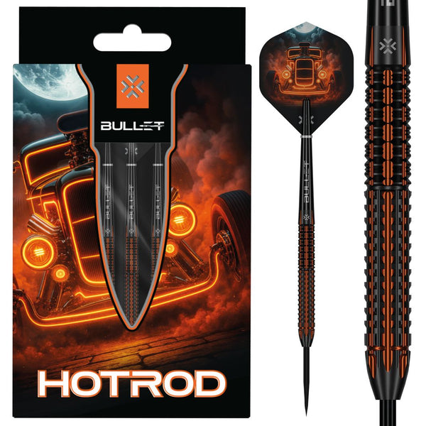 Bullet Hotrod Steel Tip Darts - 97.5% Tungsten