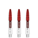 Mission Sabre Shafts - Dart Stems - Clear - Red Top