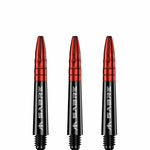 Mission Sabre Shafts - Dart Stems - Black - Red Top