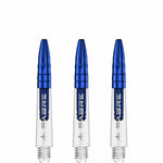 Mission Sabre Shafts - Dart Stems - Clear - Blue Top