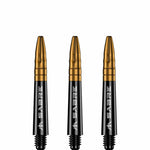 Mission Sabre Shafts - Dart Stems - Black - Gold Top