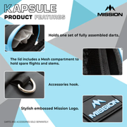 Mission Kapsule Darts Case