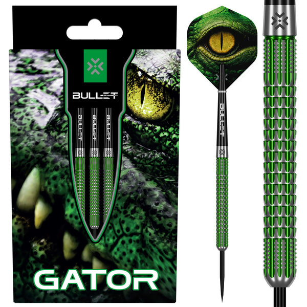 Bullet Gator Steel Tip Darts - 90% Tungsten