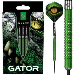 Bullet Gator Steel Tip Darts - 90% Tungsten