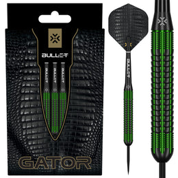 Bullet Gator Steel Tip Darts - Brass