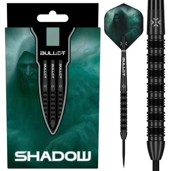 Bullet Shadow Steel Tip Darts - 90% Tungsten