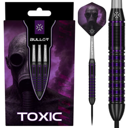 Bullet Toxic Steel Tip Darts - Brass