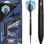 Bull's NL Shark Pro Black Steel Tip Darts – 90% Tungsten
