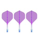 Caliburn SUP No2 Moulded Flights - Two Tone