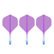 Caliburn SUP No2 Moulded Flights - Two Tone