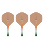 Caliburn SUP No2 Moulded Flights - Two Tone