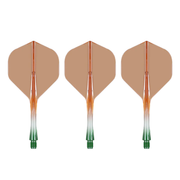 Caliburn SUP No2 Moulded Flights - Two Tone