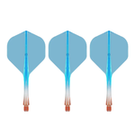 Caliburn SUP No2 Moulded Flights - Two Tone
