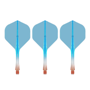 Caliburn SUP No2 Moulded Flights - Two Tone