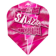 Mission Solo Cam Crabtree Pink Dart Flights - Standard No.6
