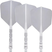 Cuesoul Rost T19 Clear With Clear All In One Big Wing Moulded Flights