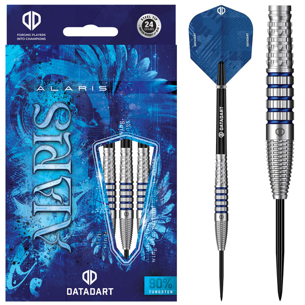 Datadart Alaris Steel Tip Darts – 90% Tungsten