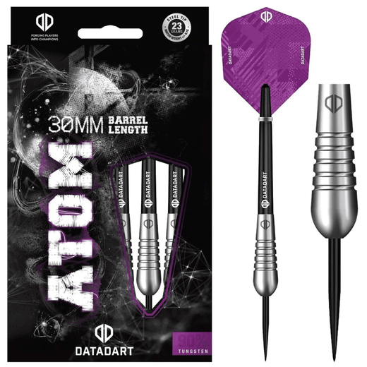 Datadart Atom Steel Tip Darts – 90% Tungsten