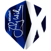 Datadart Jocky Wilson Blue Scotland Standard No2 Dart Flights
