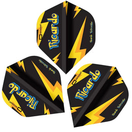 Datadart Ricardo Pietreczko Black Standard No2 Dart Flights
