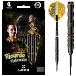 Datadart Ricardo Pietreczko Pikachu Steel Tip Darts – 90% Tungsten