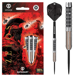 Datadart Zelos Steel Tip Darts – 95% Tungsten